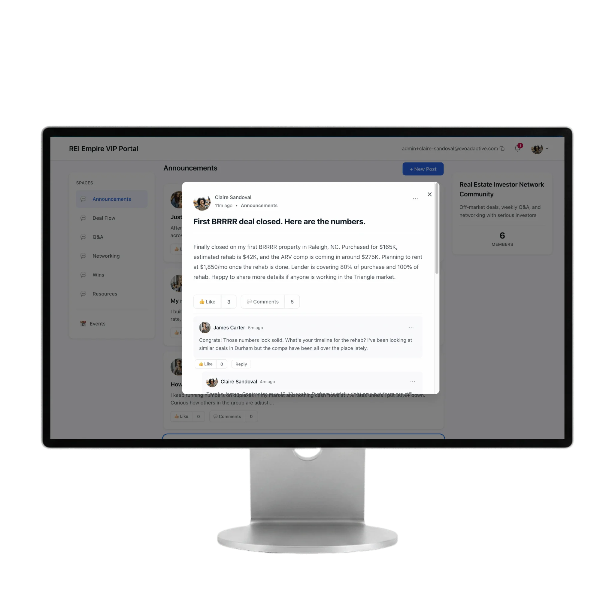 Communities screenshot